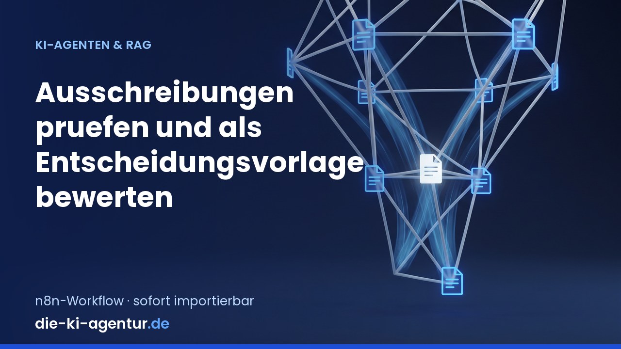 Ausschreibungen prüfen und bewerten