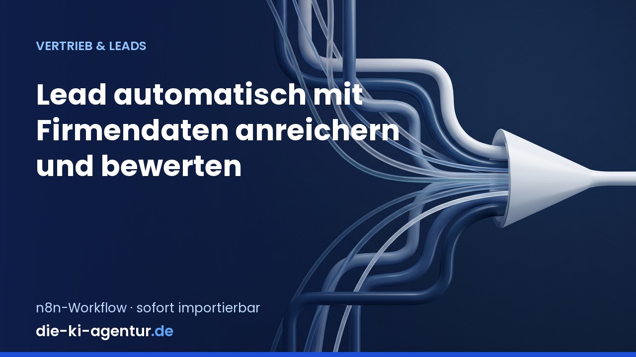 Leads mit Firmendaten anreichern und bewerten