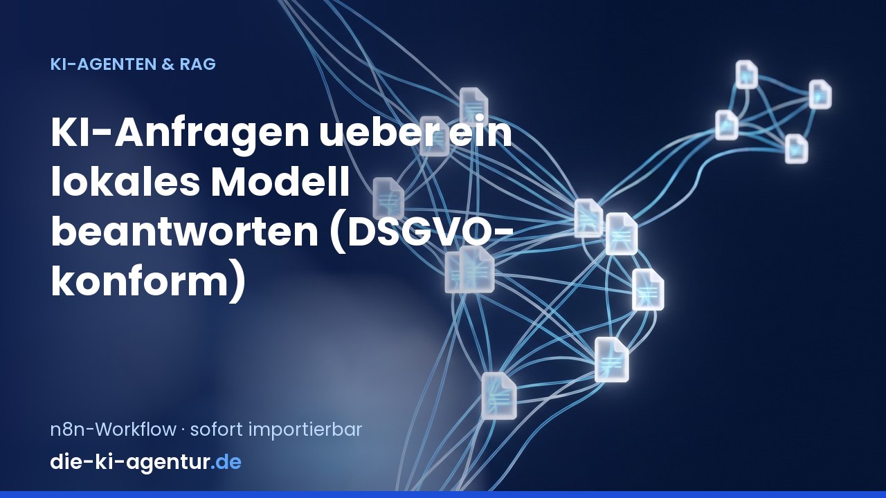 KI-Anfragen über ein lokales Modell beantworten