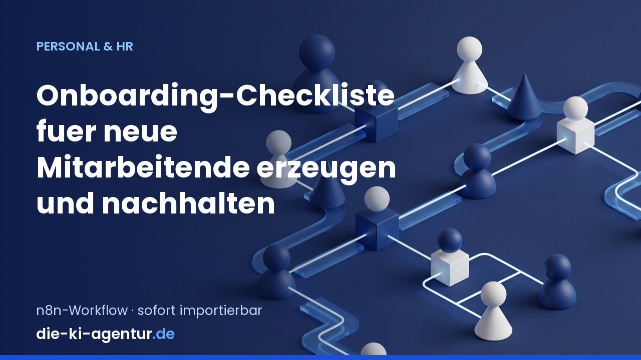 Onboarding-Checkliste automatisch erzeugen